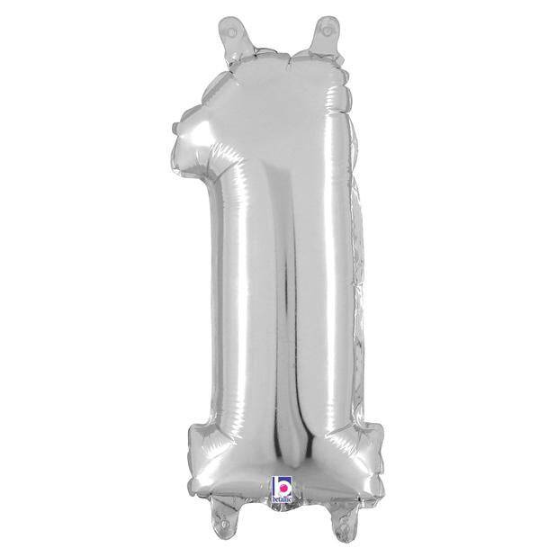 Flower Delivery Florist Same Day Naples 60 Number One Air Filled Ballon.Jpg